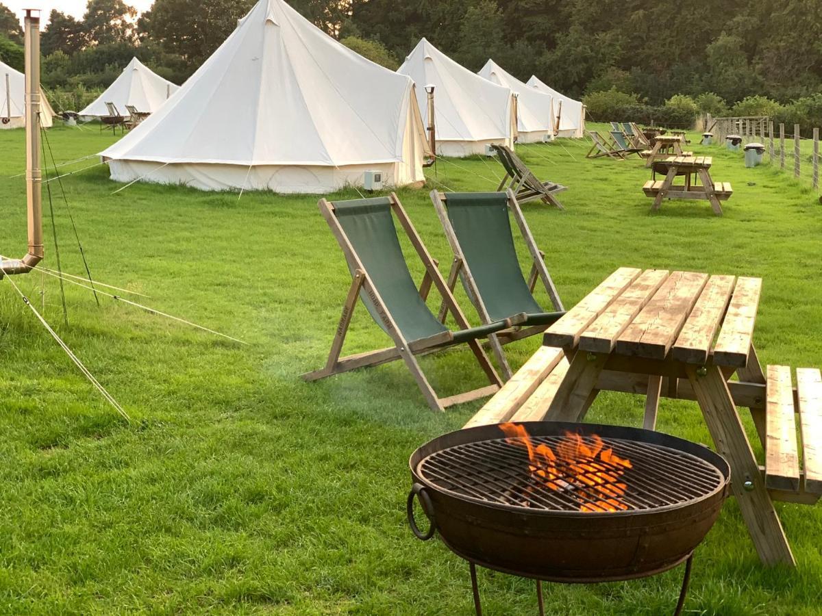 Home Farm Radnage Glamping Bell Tent 8, With Log Burner And Fire Pit High Wycombe Exterior foto